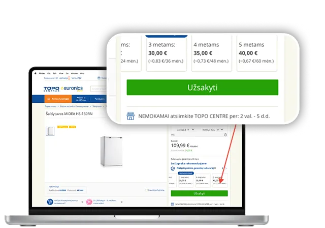 Original - Order button