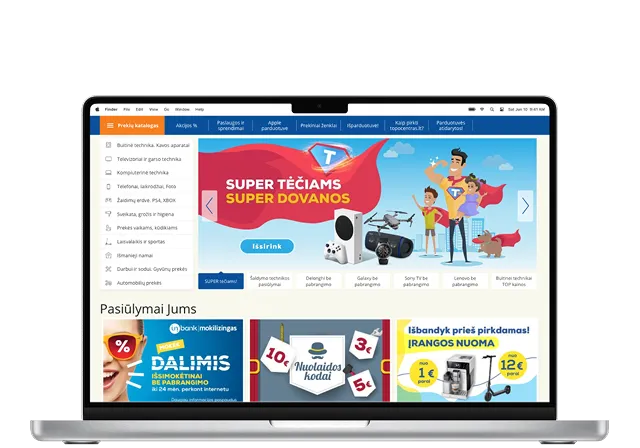 Original - Homepage without popular categories